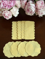 Soleil Cocktail Napkins and Coasters (4 sets/8 pieces)