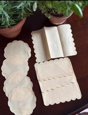 Soleil Cocktail Napkins and Coasters (4 sets/8 pieces)