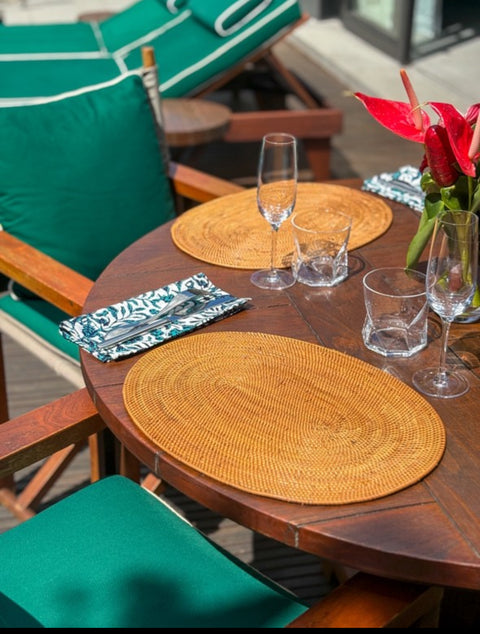 Rattan Placemats (set of 4)