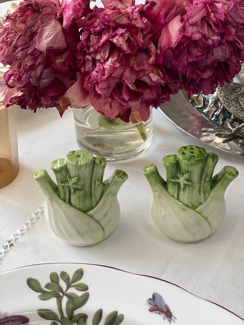 Salt & Pepper Shakers Vegetable Motifs (set of 2)