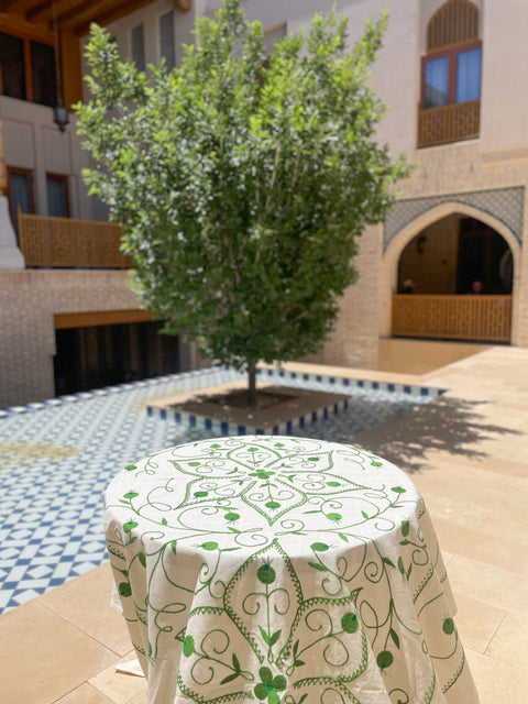 Pomegranate Suzani Tablecloth