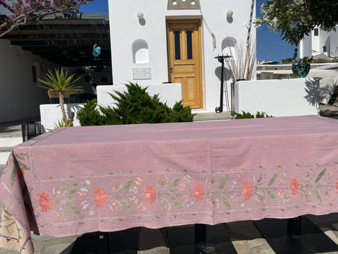 Tashkent Limited Edition Vintage Suzani Tablecloth