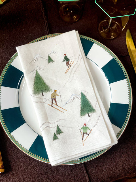 Gstaad Limited Edition Dinner Napkins (set of 6) - PRE-ORDER