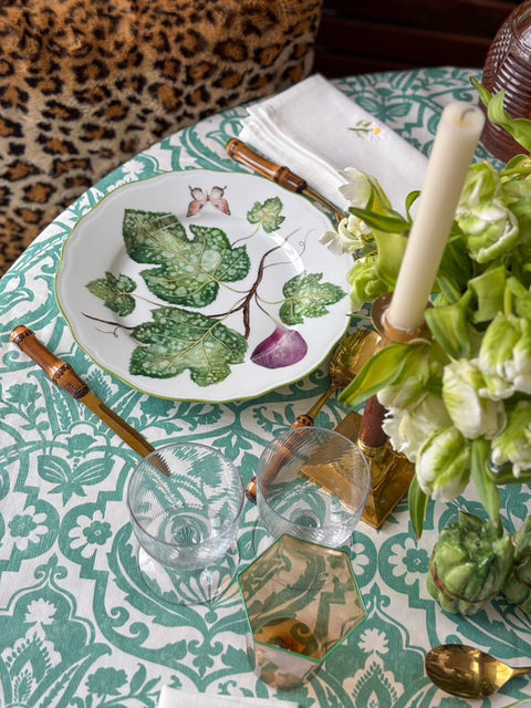 Chelsea Limited Edition Handpainted Limoges Porcelain Dinner Plates (set of 6)