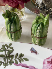 Salt & Pepper Shakers Vegetable Motifs (set of 2)