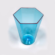 Glass Tumbler Set | Hexagonal Glass Tumbler | DLIFESTYLEUK