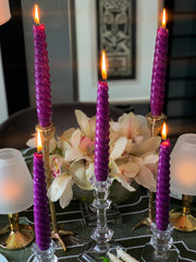 Twisted Candles (set of 6)