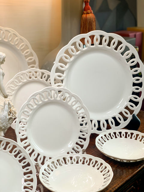 White Porcelain Plates | Italian Porcelain Plates | DLIFESTYLEUK