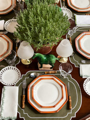 Bamboo Dinner Plates |  Bamboo Edge Plates | DLIFESTYLEUK
