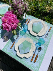 Windsor Limited Edition Appliqué Placemats & Dinner Napkins (8 sets/16 pieces)