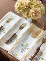 Linen Dinner Napkins | Dinner Napkins Cloth | DLIFESTYLEUK